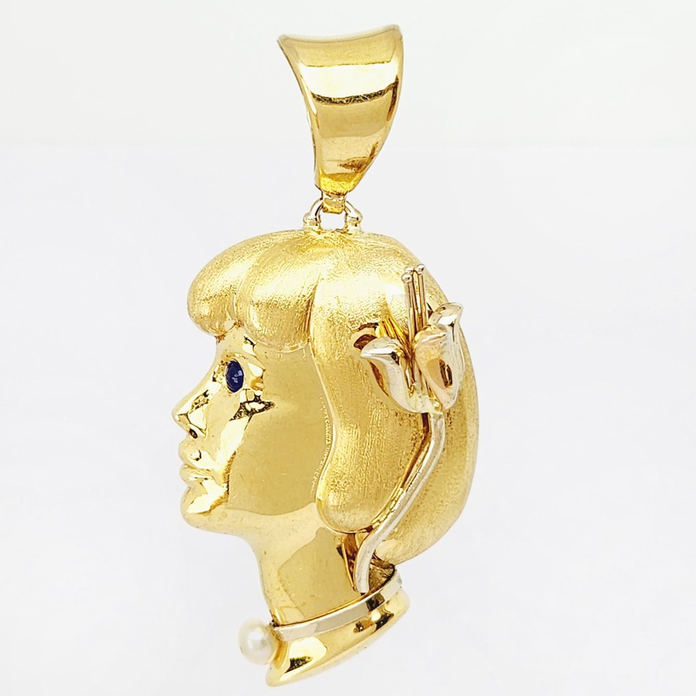 Vedhæng - 18 kraat Gulguld #1.0