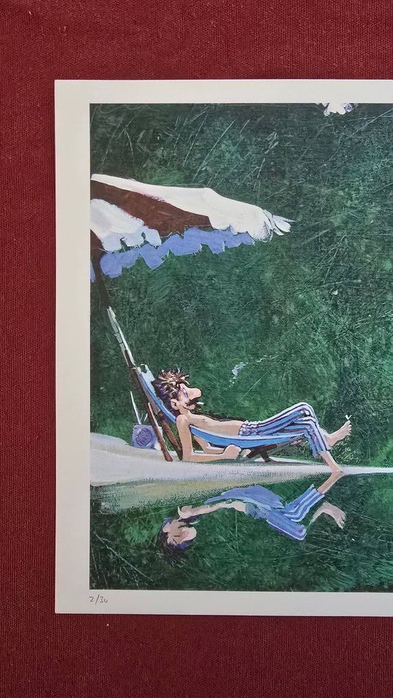 Massimiliano Frezzato - 1 Lithographie - EO #1.0