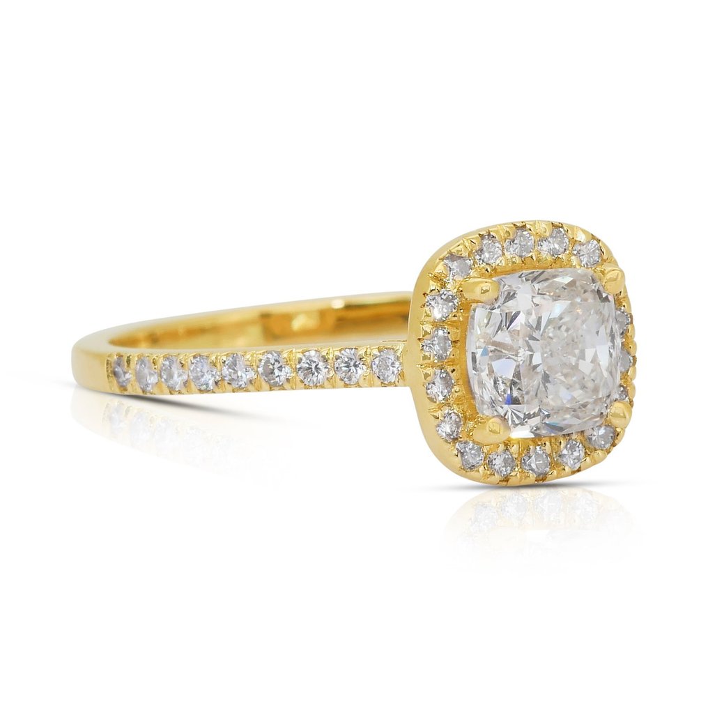 Gyűrű - 18 kt. Sárga arany - 1.94ct. tw. Gyémánt (Természetes) - Gyémánt #1.0