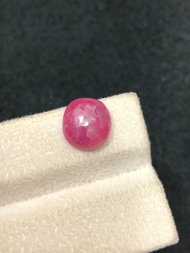 No Reserve Price - 1 pcs Pink, Red Ruby - 4.91 ct - International Colored Gemstone Association (ICA GemLab) - Natural Ruby #4.3