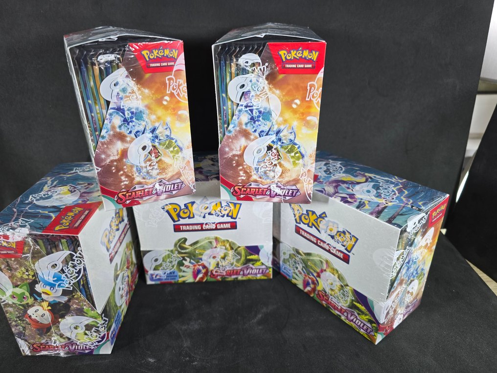 Pokémon - 5 Booster box - Scarlet & Violet - Scarlet & Violet - Scarlet & Violet #3.2