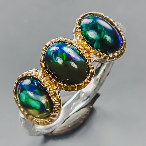 925 silver - opal - Ring #1.0