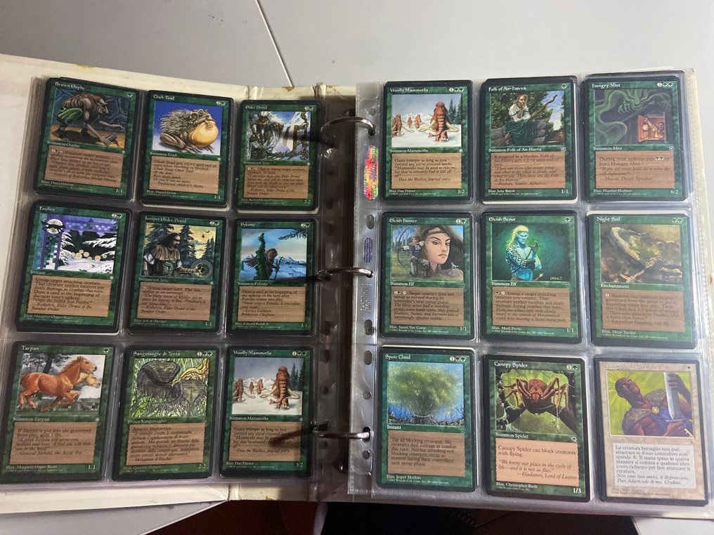 Wizards of The Coast - 1050 Album incomplet - Magic: The Gathering #4.3