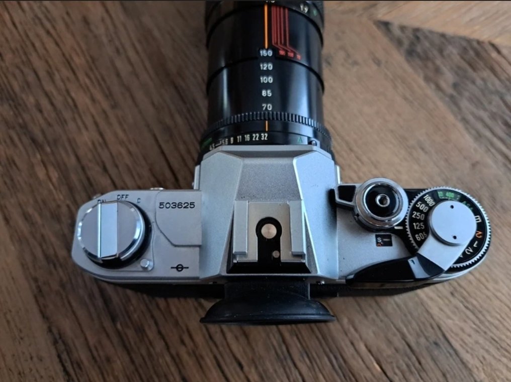 Canon AT-1 + Zoom FD 4,5/70-150mm | Αναλογική φωτογραφική μηχανή #2.1