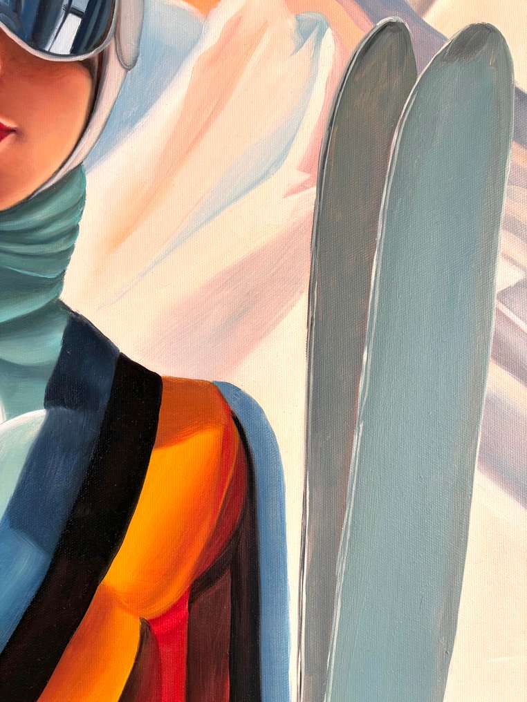 Le Yack - White Peaks - Handmade! - unique work #2.1