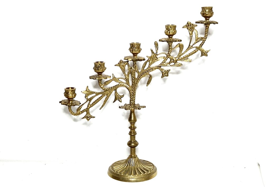 烛台 - 镀金青铜 - Oogstkandelaar #2.1