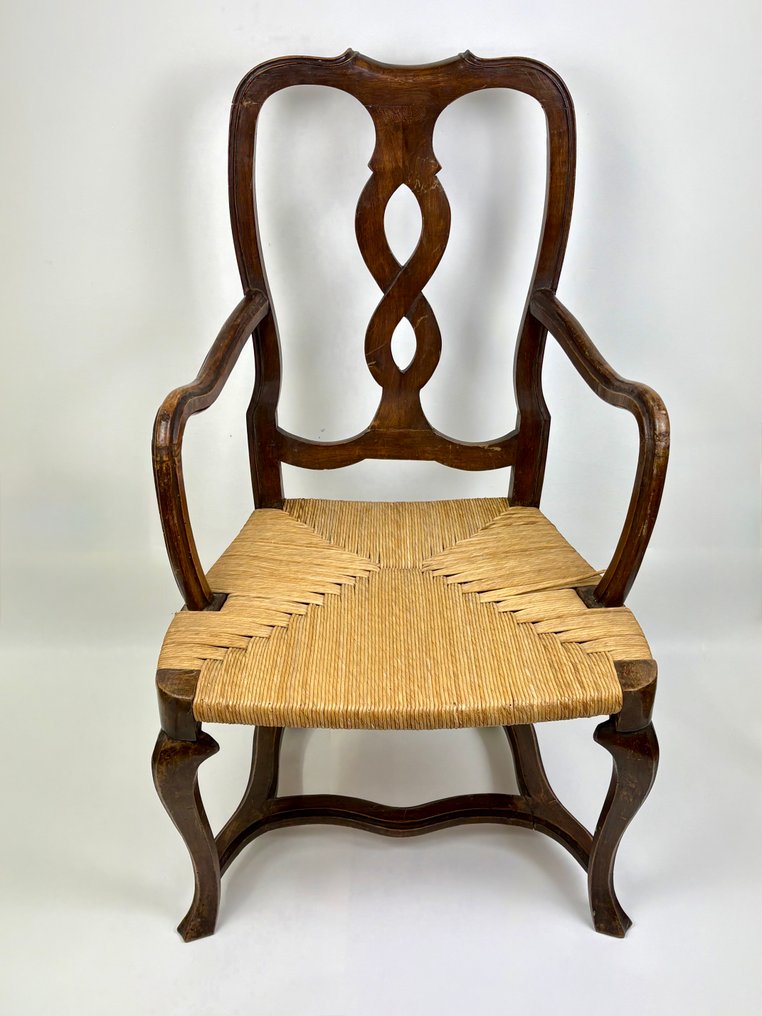 Karosszék - Diófa - Poltrona Barocca #1.0