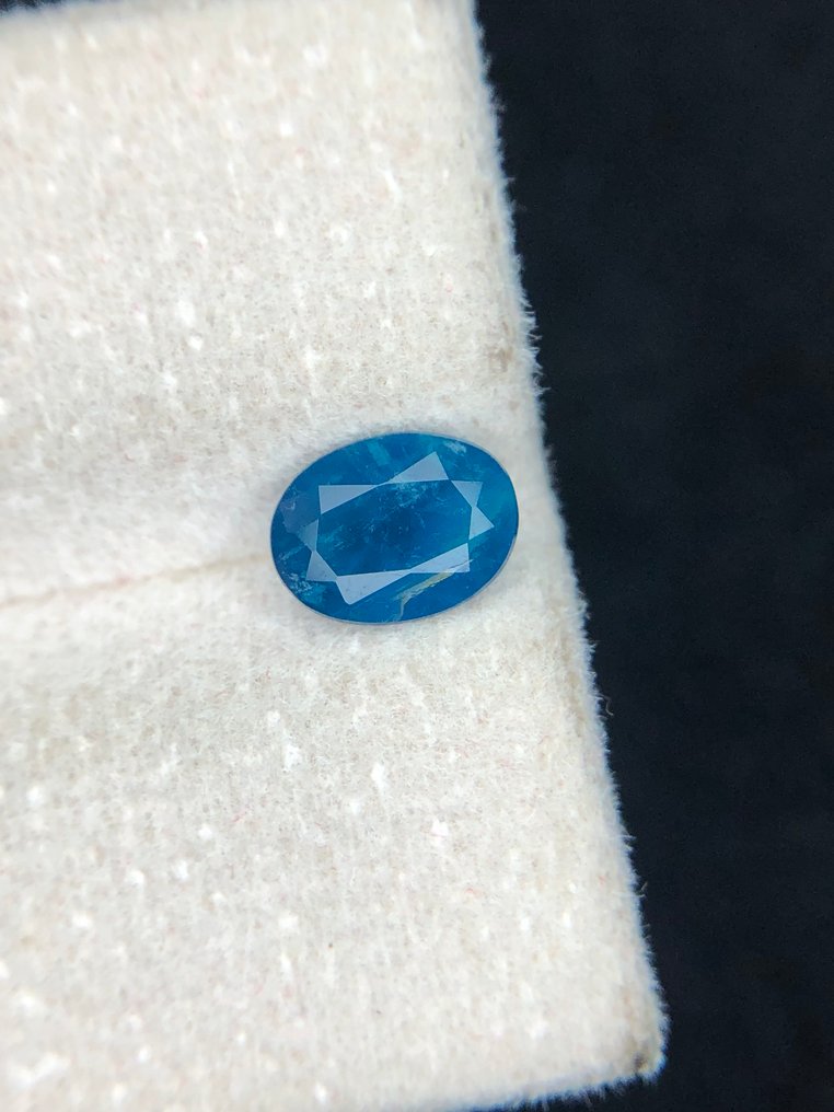 χωρίς τιμή ασφαλείας - 1 pcs  Μπλε, Πράσινο Διάφοροι πολύτιμοι λίθοι  - 0.63 ct - Διεθνής Ένωση Έγχρωμων Πολύτιμων Λίθων (ICA GemLab) - Σπάνιος φυσικός Hauyne #4.3