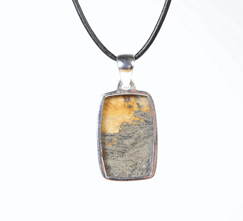 Federpyrit Pendentif / Cabochon / neuf- 8.44 g - (1) #4.3