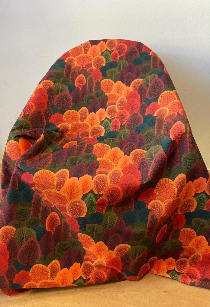 Explosion of colors. Splendid and very colorful fabric in double height without reserve. - Textile  - 300 cm - 280 cm #1.0