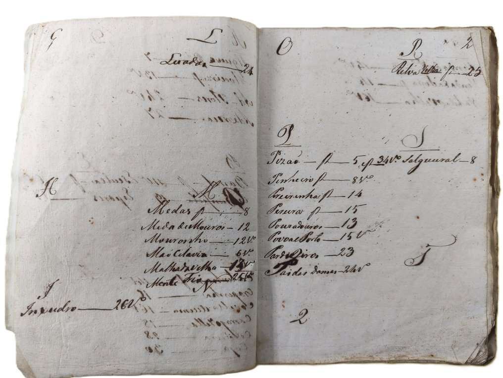 葡萄牙 - 文件 - Historic Portuguese Document: List of debts and debtors (70 pages) - 1825 #4.3