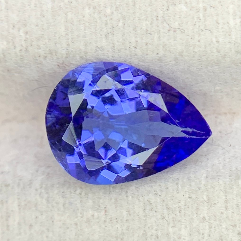 Fără preț de rezervă - 1 pcs  Albastru, Violet Tanzanite  - 2.62 ct - Asociația internațională de pietre prețioase colorate (ICA GemLab) #3.2