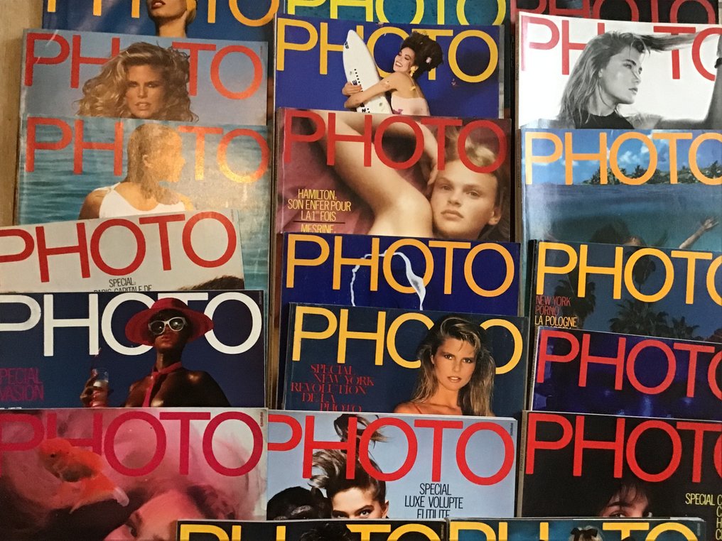 Dunas Sieff Bourdin Doisneau - Hamilton Jonvelle Jeff Dunas Sieff 20 magazines photo 1982 1983 1987 - 1982-1987 #2.1