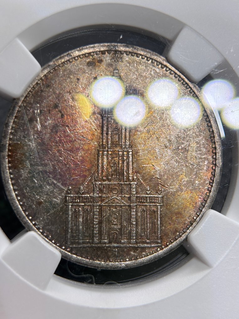 Germany, Third Reich 5 Reichsmark 1935 A / Potsdam Garrison Church / MS 61 (No reserve price) #4.3