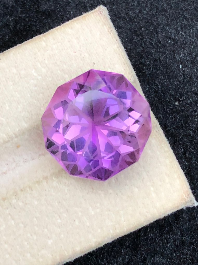 没有保留价 - 1 pcs  紫色 紫水晶  - 14.15 ct - 国际宝石研究院（IGI） #4.3