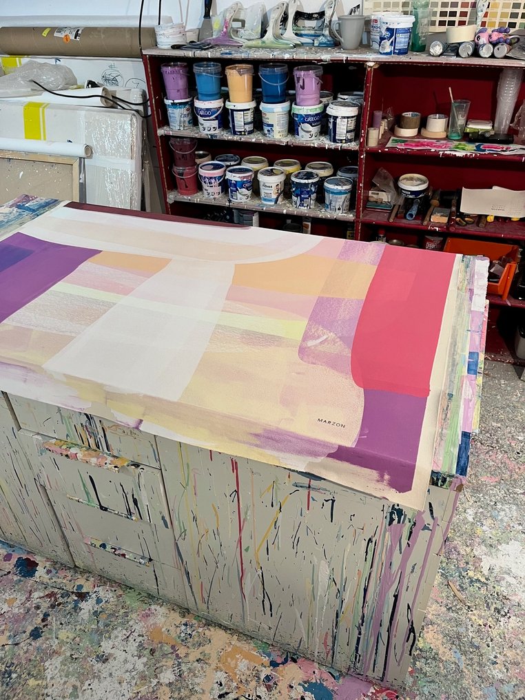 Marzon (1977) - Colorfield Nr. 92 - XXL - No Reserve #4.3