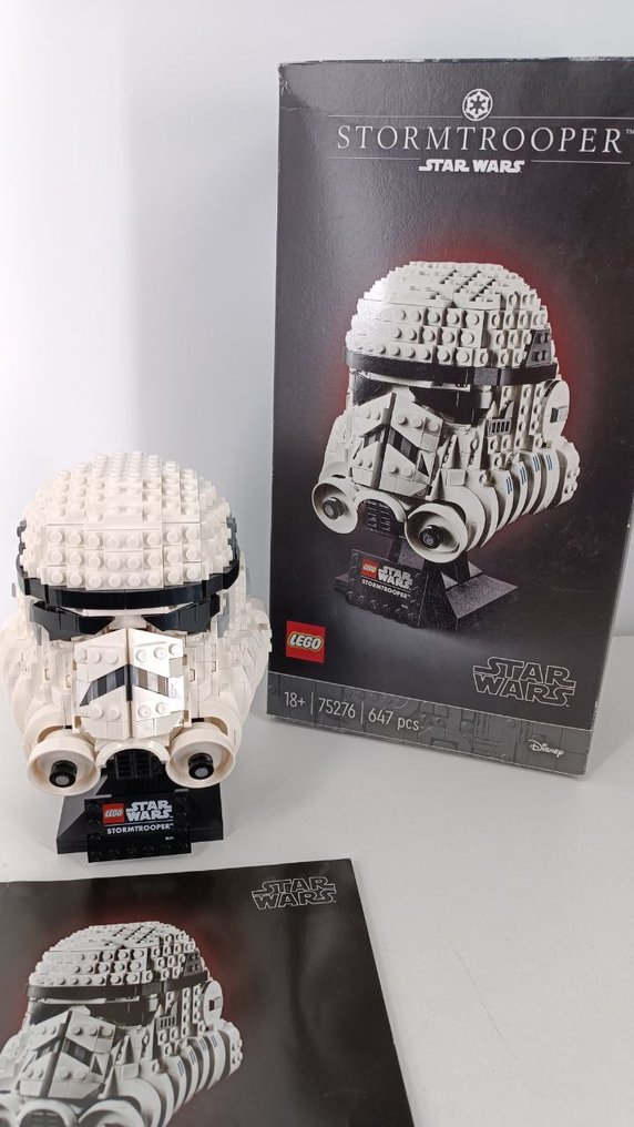 Star Wars: The Clone Wars - Lego Star Wars 75276 Stormtrooper Helmet complete with box - Lego #1.0