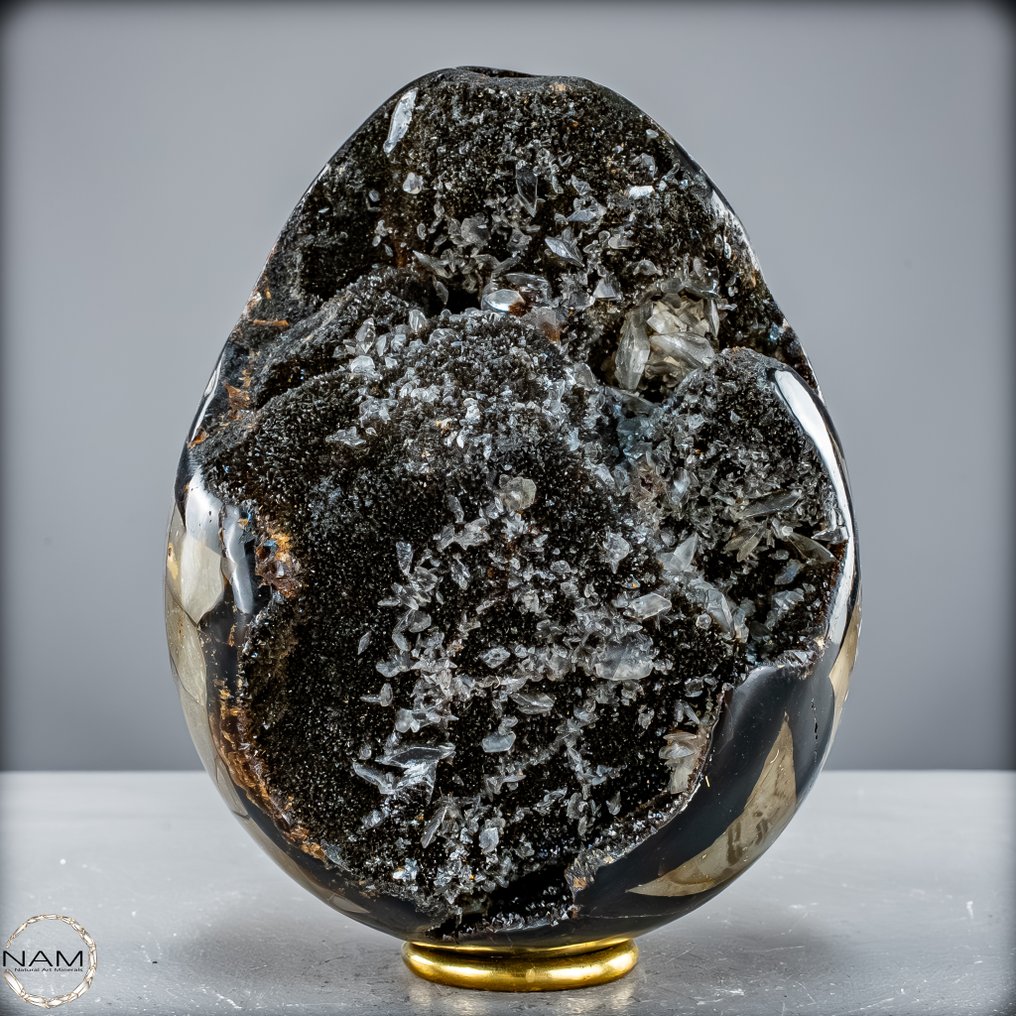 令人惊叹的Septarien蛋 – 大自然的艺术品,充满结构与深度- 2796.18 g #1.0