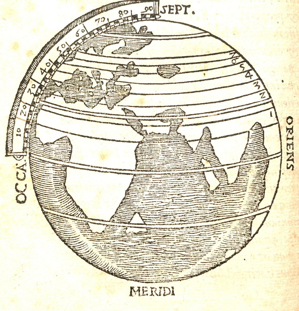 Sacrobosco - (ASTRONOMY & COSMOGRAPHY) Sphaera - 1562 #3.2