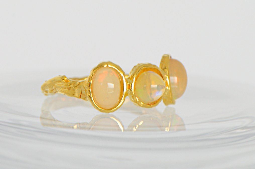 Argint 925 - Opal - Inel #3.2