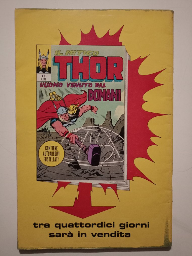 Thor 1, 9, 5, 25, 27 - Il Mitico Thor - Lotto 5 numeri - 5 Comic collection - 1971/1983 #2.1