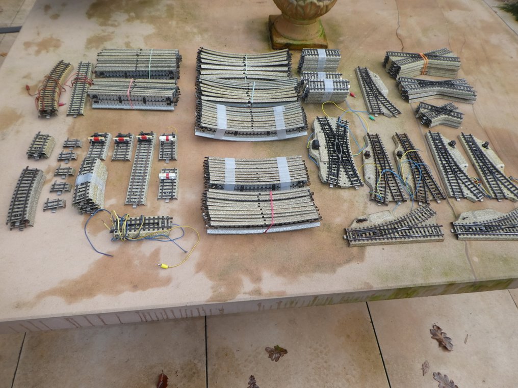 Märklin H0轨 - 51xx/52xx/71xx - 模型火车车轨 (144) - M-轨道,144 轨道,道岔,交叉线,交叉道岔,脱轨器等。 #1.0