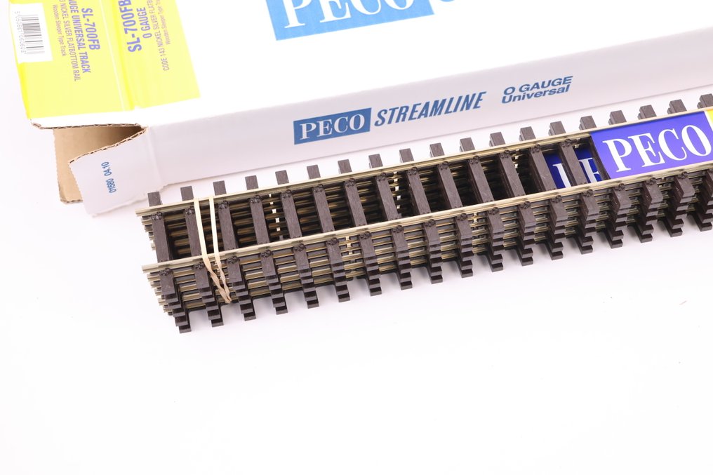Peco 0 - SL-700FB - Modeltog skinner (5) - Fem lige skinner på 914 mm #3.2