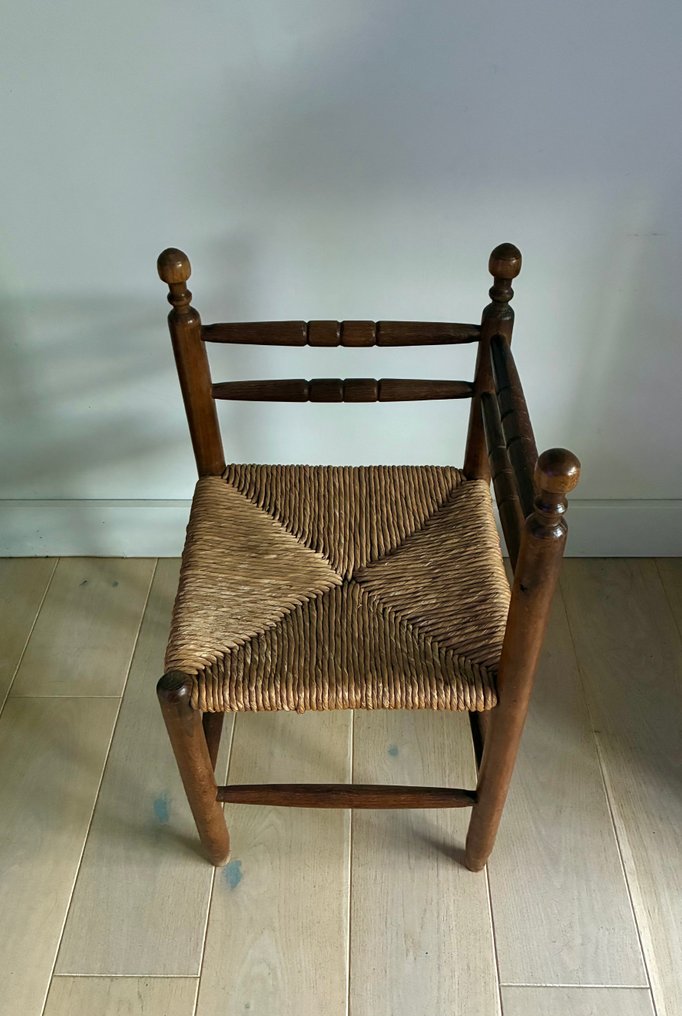 Stol - Egetræ - Biezen rattan hjørnesofa #2.1