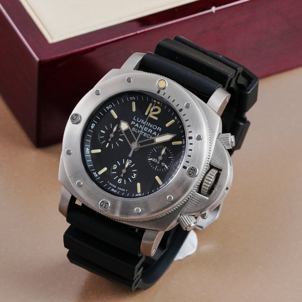 Panerai - Luminor Submarsible 1950 Chrono 1000M Slytech Special Edition Sylvester Stallone - PAM00202 - 男士 - 2000-2010  #1.0