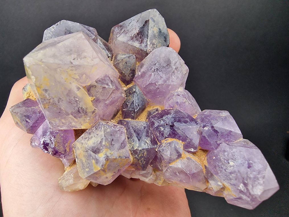 Amethyst Crystals - Height: 100 mm - Width: 70 mm- 300 g - (1) #1.0