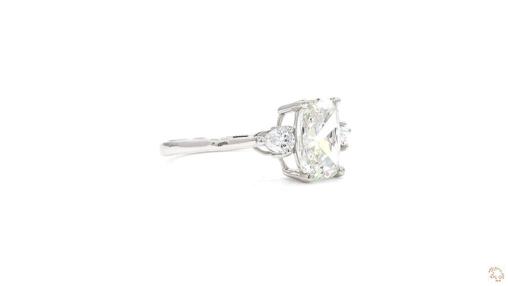 沒有保留價 - 戒指 鉑金 -  2.28ct. tw. 鉆石 (實驗室培育) - 鉆石 #4.3