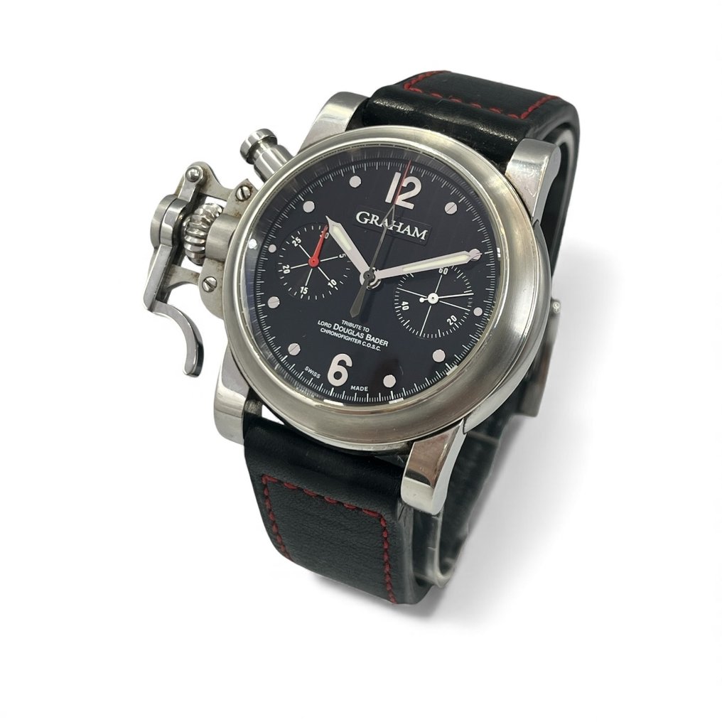 Graham - Chronofighter “Tribute to Lord Douglas Bader” — Limited Edition 30/30 - 2CFAS-B07A-L36B - Herre - 2000-2010  #3.2