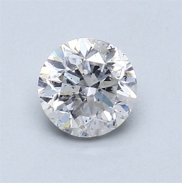 Fără preț de rezervă - 1 pcs Diamant (Natural) - 0.71 ct - Rotund - E - I1 - IGI (Institutul gemologic internațional) #1.0