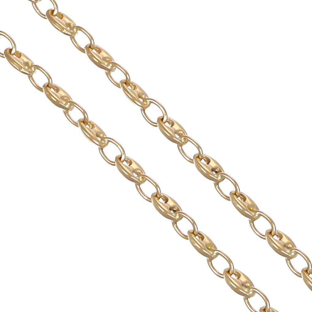 Halsketting - 18 karaat Geel goud #1.0