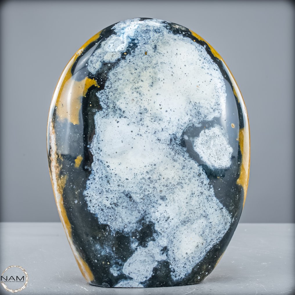 新发现！稀有天然碧玉-玉髓 Freeform- 1276.36 g #4.3