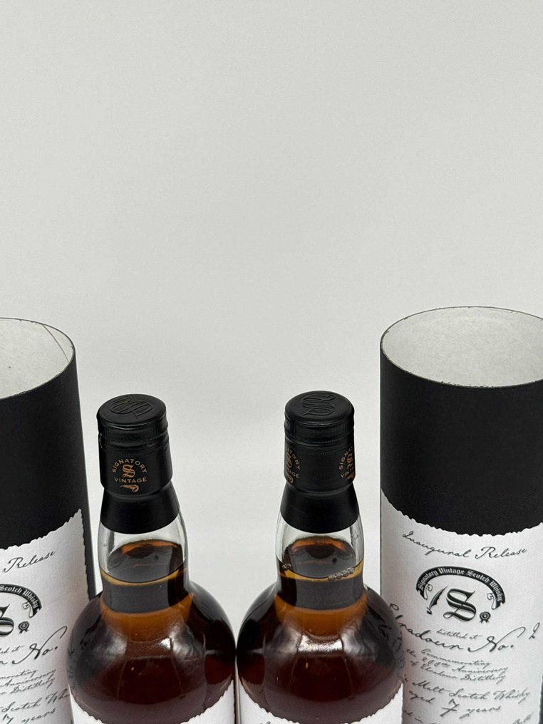 Edradour No. 2 Inaugural Release - 2018 - 7yo - 200th Distillery Anniversary - Signatory Vintage  - 70cl - 2 bottles #3.2