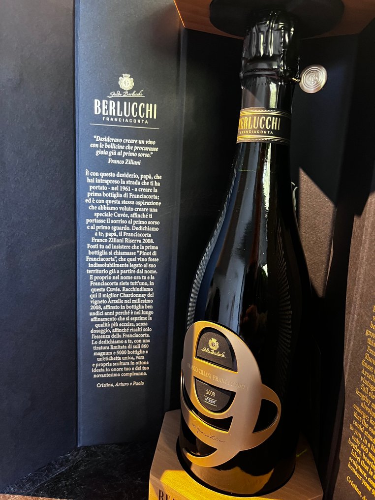 2008 Berlucchi Cuvee Franco Ziliani - Franciacorta Riserva - 1 Bottle (0.75L) #1.0