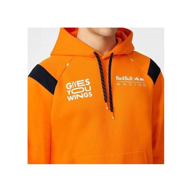 Red Bull Official FW Max Verstappen Hooded Sweat Orange - Φούτερ - New with tags #4.3
