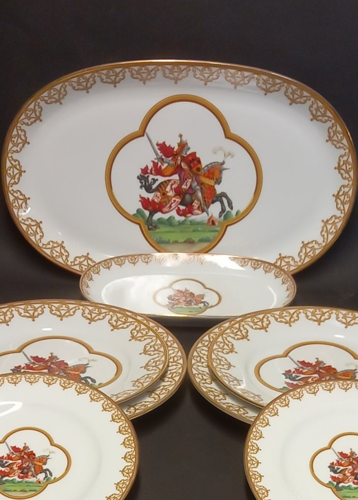 Porcelaine de Paris - Table service (12) - Porcelain #1.0