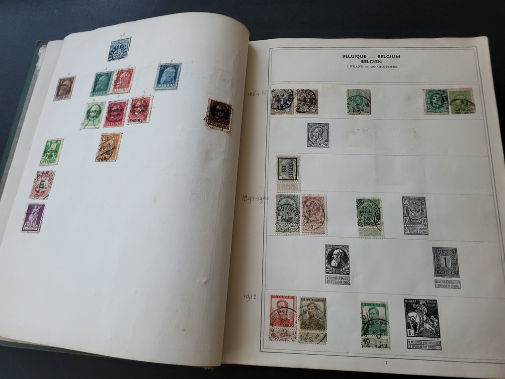 世界 1870/1985 - 在旧相册中的多个国家收藏 #3.2