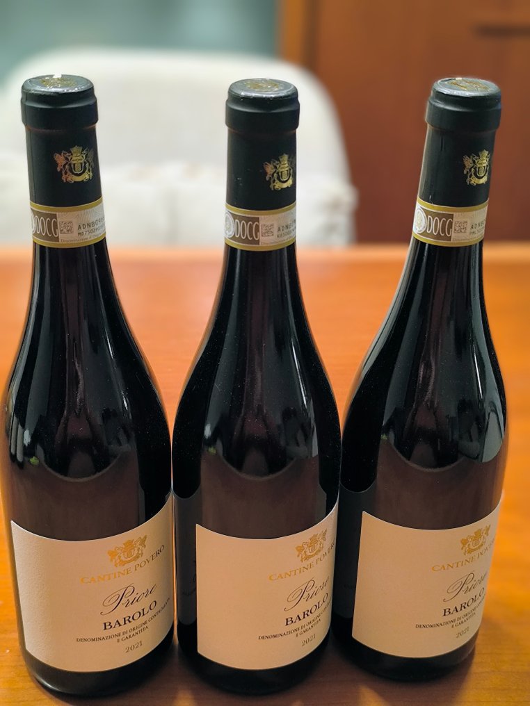 2021 C.Povero Priore - Barolo DOCG - 3 Butelki (0,75l) #1.0