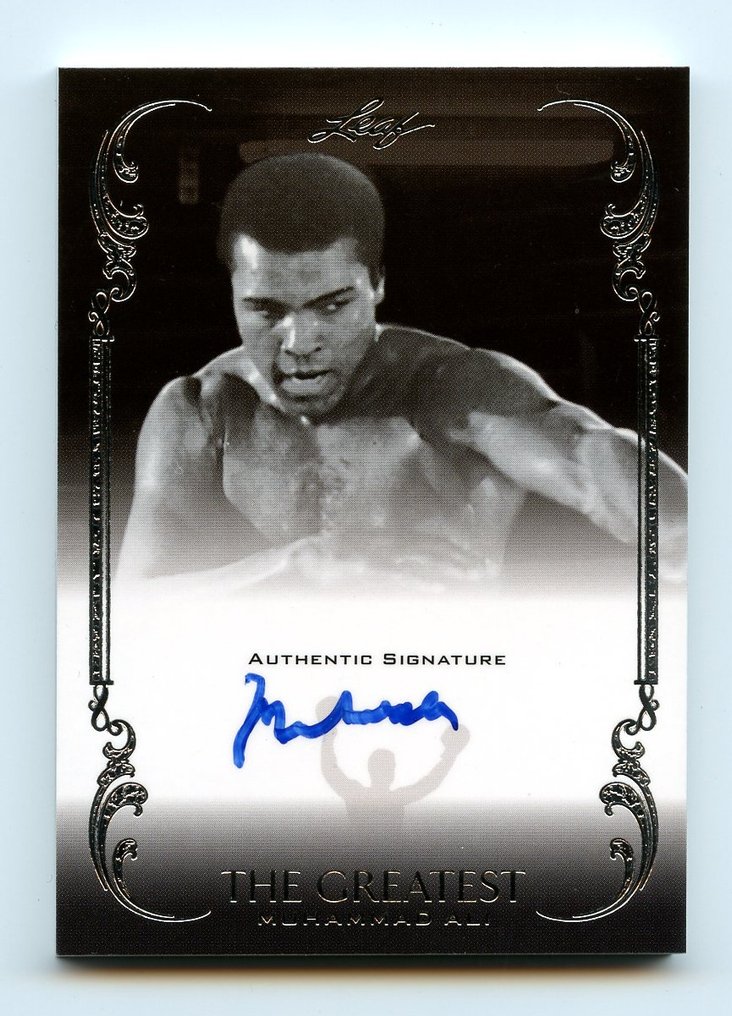 2011 Leaf Muhammad Ali The Greatest - Autographed /10 - 1 Card - Casi impecable (CI) #1.0