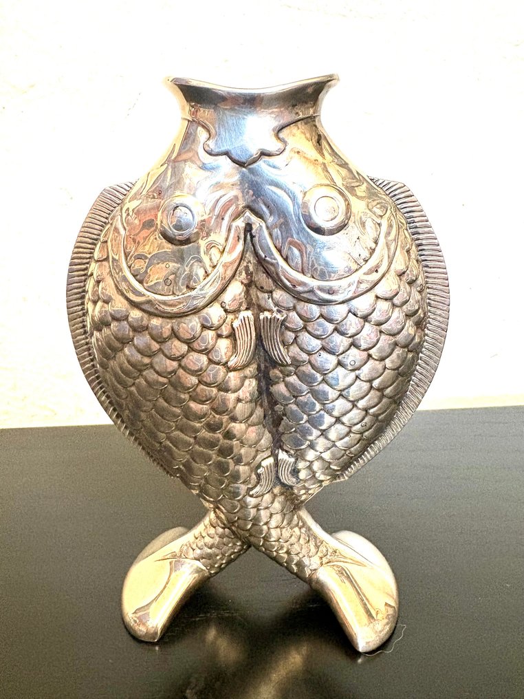 Christofle - Émile Reiber - 單花花瓶  - 鍍銀 #1.0