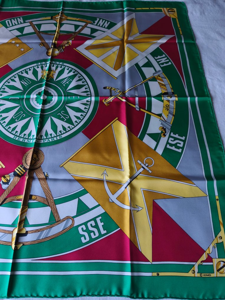 Hermès - SEXTANTS by Loïc Dubigeon - Foulard #3.2