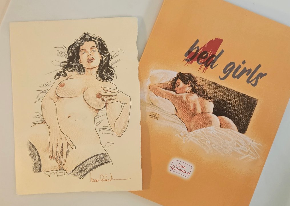 Raimondo, Luca - 1 作品集 + 原始绘画 - Bed Girls - 2023 #1.0