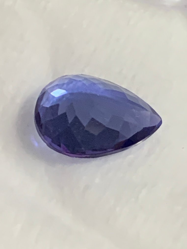 Fără preț de rezervă - 1 pcs  Albastru, Violet Tanzanite  - 2.62 ct - Asociația internațională de pietre prețioase colorate (ICA GemLab) #1.0