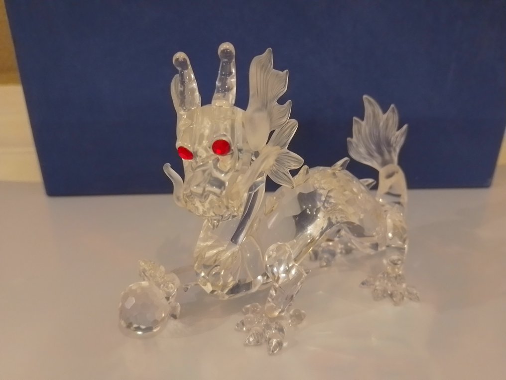 Swarovski - Άγαλμα, SCS - Annual Edition 1997 - Dragon - 208398 - Box + Certificate - 0 cm - Κρύσταλλο - 1997 #2.1