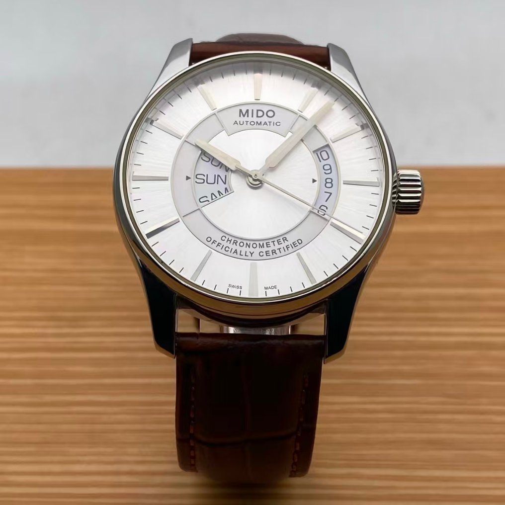 Mido - Brunner - M001.431.16.031.12 Date Day - Miehet - 2010-2020 #1.0