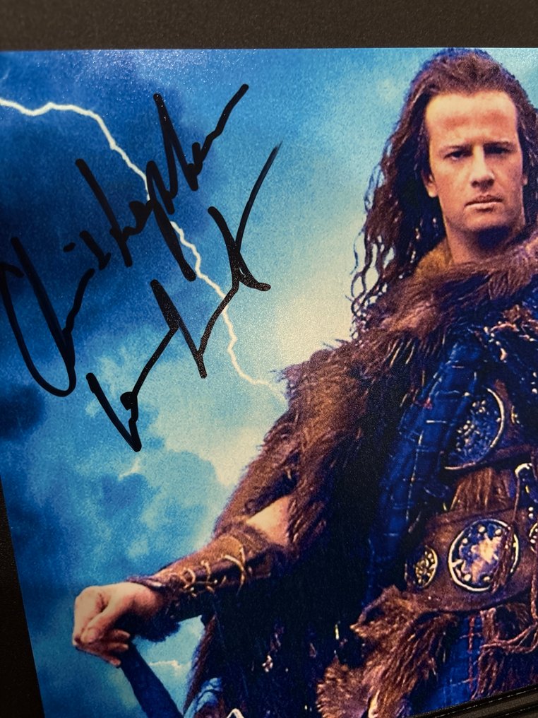 Highlander, Christopher Lambert - Signed in Person - with proof, April 2025 Rome - Autograph, photo #3.2