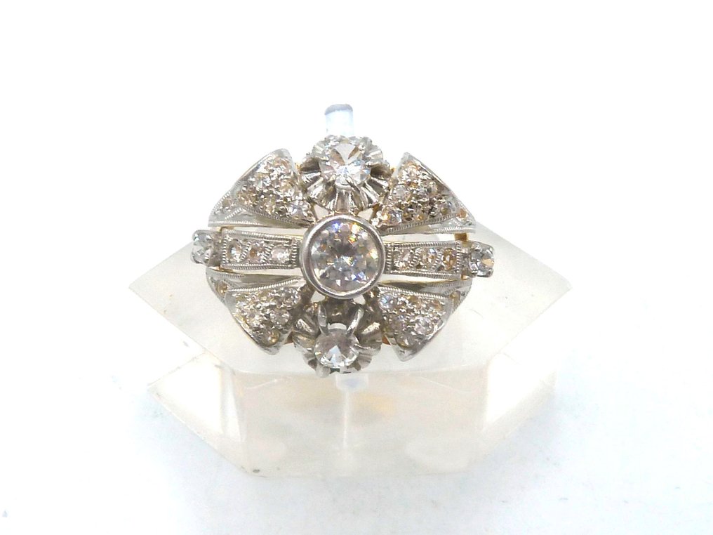 戒指 - 18K包金 黄金 #1.0